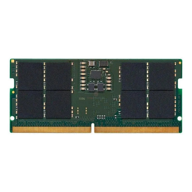 MÓDULO RAM KINGSTON DDR5 SODIMM 16GB 5600MHZ CL46 SINGLE-RANK SIN ECC GARANTÍA DE POR VIDA