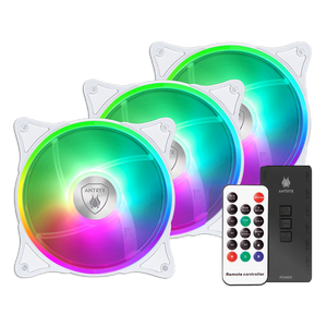 KIT ARGB ANTRYX SPECTRUM 310 BLANCO, 120MM X 3, C/ CONTROLADOR (P.N.: AAK-CSDF310W)