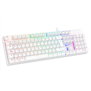 KIT GAMING ANTRYX GC-3100X3WRE-SP: AUDÍFONOS, TECLADO RED SWITCH Y MOUSE EN COLOR BLANCO