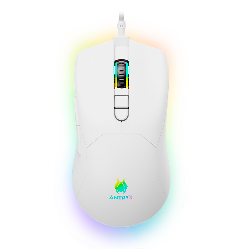 KIT GAMING ANTRYX GC-3100X3WRE-SP: AUDÍFONOS, TECLADO RED SWITCH Y MOUSE EN COLOR BLANCO