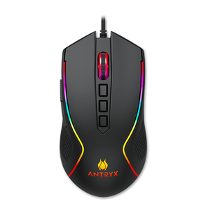 KIT GAMING ANTRYX: TECLADO MECÁNICO RED SWITCH + MOUSE GC-5500, ILUMINACIÓN RGB Y ALTA PRECISIÓN