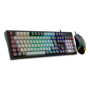 KIT GAMING ANTRYX: TECLADO MECÁNICO RED SWITCH + MOUSE GC-5600, ALTO RENDIMIENTO Y PRECISIÓN