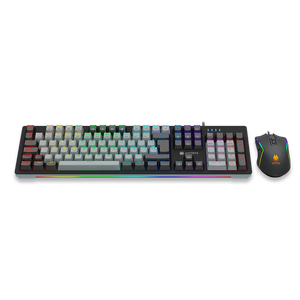 KIT GAMING ANTRYX: TECLADO MECÁNICO RED SWITCH + MOUSE GC-5600, ALTO RENDIMIENTO Y PRECISIÓN