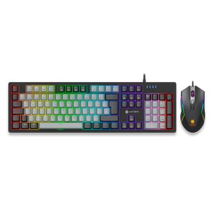 KIT GAMING ANTRYX: TECLADO MECÁNICO RED SWITCH + MOUSE GC-5600, ALTO RENDIMIENTO Y PRECISIÓN