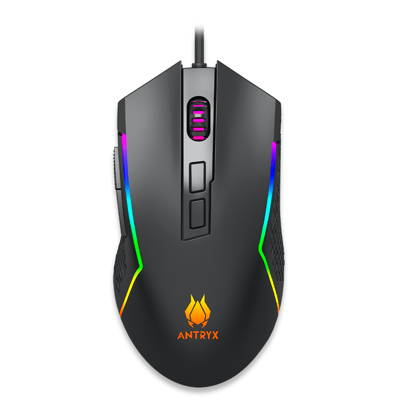 KIT GAMING ANTRYX: TECLADO MECÁNICO RED SWITCH + MOUSE GC-5600, ALTO RENDIMIENTO Y PRECISIÓN