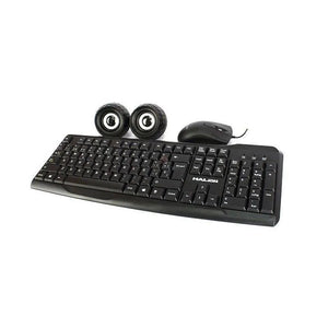 KIT HALION HA-KIT45COLCOCA: TECLADO, MOUSE Y PARLANTE 3 EN 1 DE ALTA CALIDAD