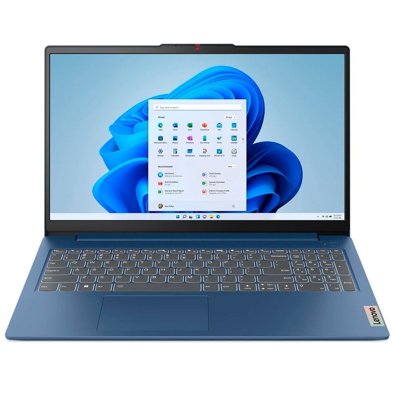 LAPTOP LENOVO IDEAPAD SLIM 3 15IAH8 - POTENTE INTEL CORE I5 12450H, 8GB RAM, 512GB SSD, PANTALLA 15.6