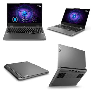LAPTOP LENOVO LOQ 15IRX9 CON INTEL CORE I7 13650HX, 16GB RAM, 512GB SSD Y NVIDIA RTX 4050 6GB, PANTALLA 15.6