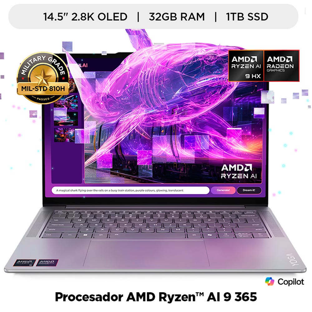 LAPTOP LENOVO YOGA PRO 7 - ULTRAPORTÁTIL 14.5