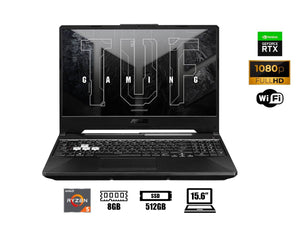 LAPTOP GAMER ASUS TUF GAMING A15 FA506 - AMD RYZEN 5 7535HS - 15.6