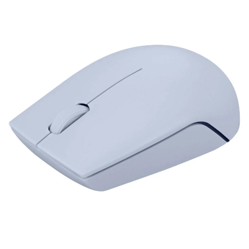 RATÓN INALÁMBRICO LENOVO 300 TRAVEL - RADIOFRECUENCIA 2.4GHz, 1000 DPI, CONEXIÓN USB TIPO A, 3 BOTONES, RUEDA DE DESPLAZAMIENTO, COLOR AZUL HIELO, COMPATIBLE CON BATERÍA AA.