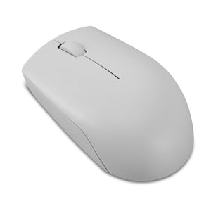 RATÓN INALÁMBRICO COMPACTO LENOVO 300 ARTIC GREY - DISEÑO ERGONÓMICO Y PORTABILIDAD