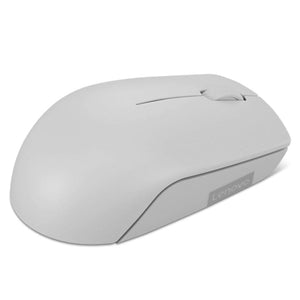 RATÓN INALÁMBRICO COMPACTO LENOVO 300 ARTIC GREY - DISEÑO ERGONÓMICO Y PORTABILIDAD