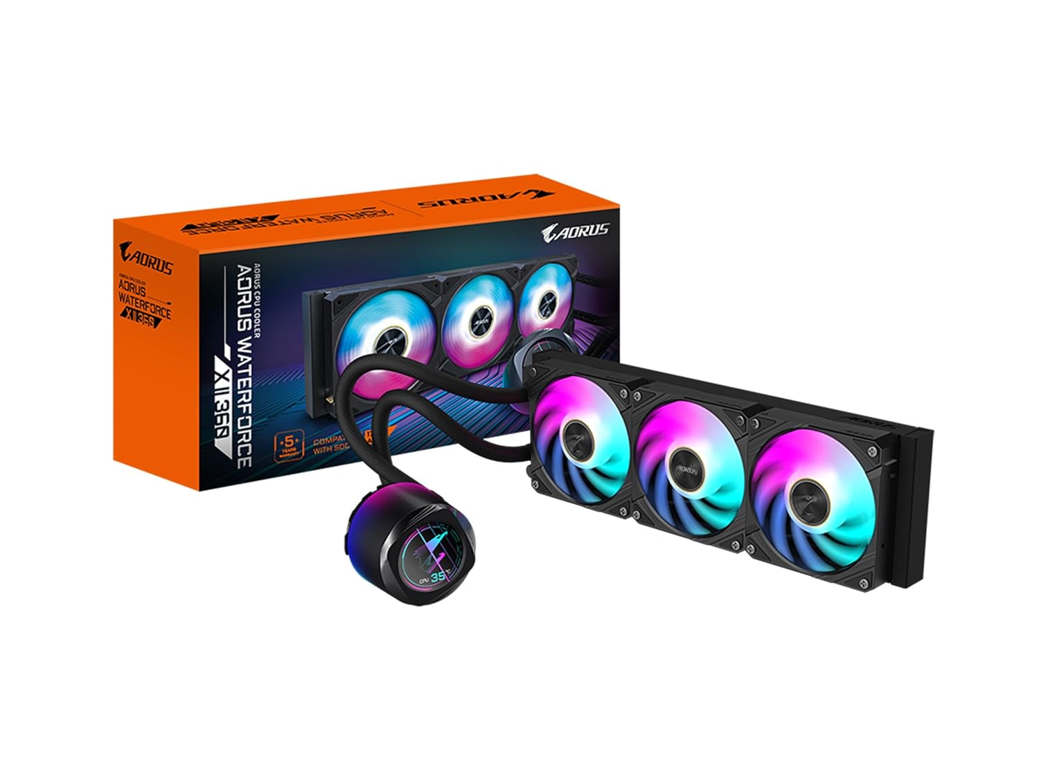 LIQUID COOLING AORUS WATERFORCE X II 360 GP-AORUS WATERFORCE X II 360