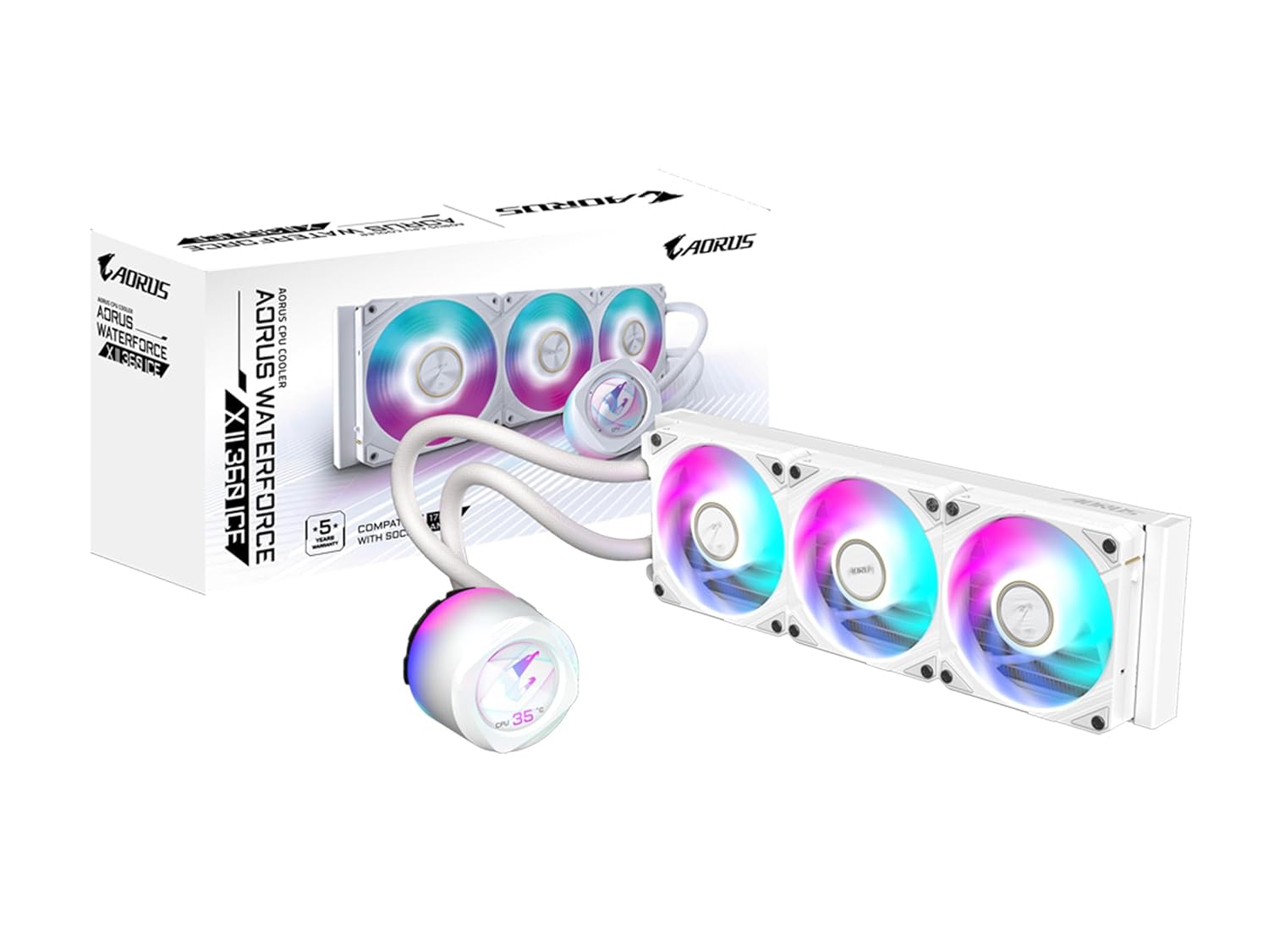 LIQUID COOLING AORUS WATERFORCE X II 360 ICE GP-AORUS WATERFORCE X II 360 ICE