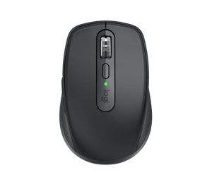 MOUSE LOGITECH MX ANYWHERE 3S - BLUETOOTH Y USB TIPO A - TECNOLOGÍA DARKFIELD - 6 BOTONES - COLOR GRAFITO - CONEXIÓN INALÁMBRICA - 8000 DPI - RUEDA DE DESPLAZAMIENTO RÁPIDO