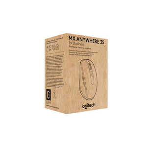 MOUSE LOGITECH MX ANYWHERE 3S - BLUETOOTH Y USB TIPO A - TECNOLOGÍA DARKFIELD - 6 BOTONES - COLOR GRAFITO - CONEXIÓN INALÁMBRICA - 8000 DPI - RUEDA DE DESPLAZAMIENTO RÁPIDO