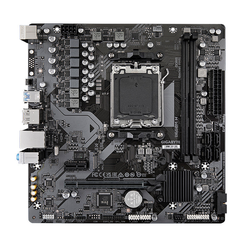 MOTHERBOARD GIGABYTE B650M H AM5 DDR5 HDMI DP HD AUDIO TECNOLOGÍA AVANZADA