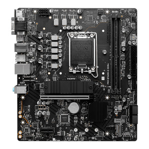 TARJETA MADRE MSI PRO B760M-G DDR4, CHIPSET INTEL B760, LGA1700, HDMI, DP, VGA, FORMATO mATX