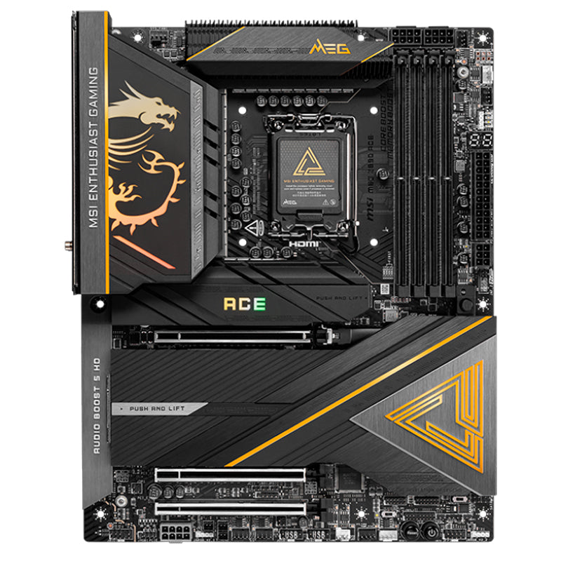 PLACA BASE GAMING MSI MEG Z890 ACE: POTENCIA INIGUALABLE CON CHIPSET INTEL Z890 Y SOCKET LGA 1851 HDMI ATX PARA GAMERS PROFESIONALES