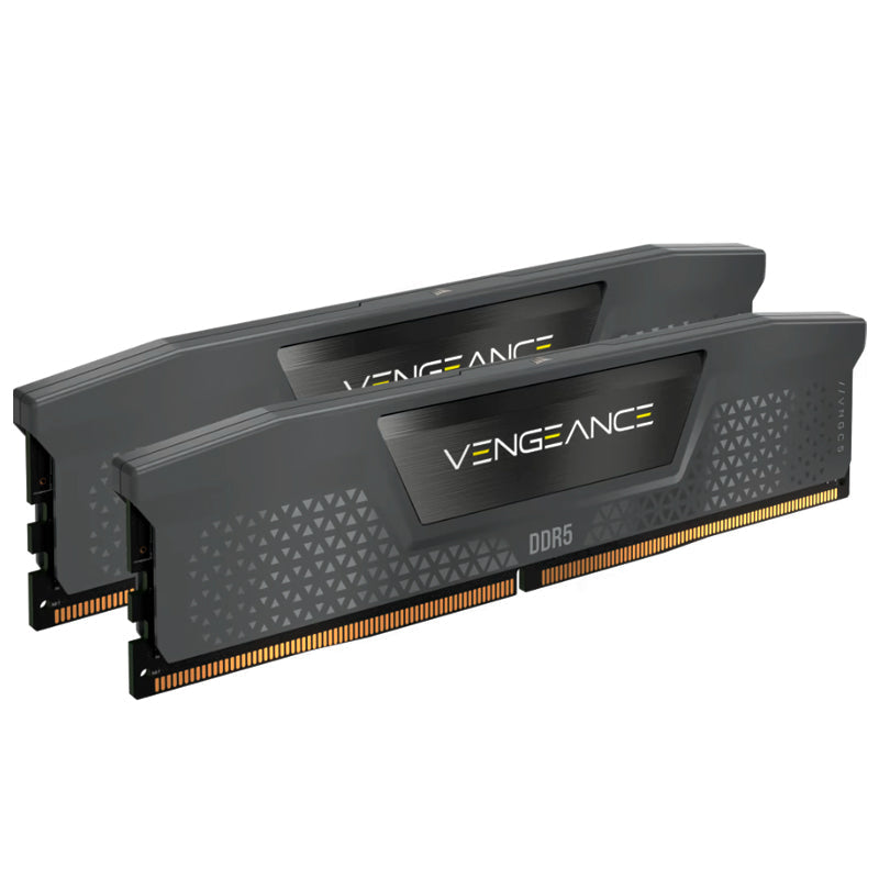 KIT DE MEMORIA RAM PARA PC CORSAIR VENGEANCE DDR5 5200MHZ 64GB (2X32GB) CL40 GRIS - RENDIMIENTO SUPERIOR PARA GAMERS