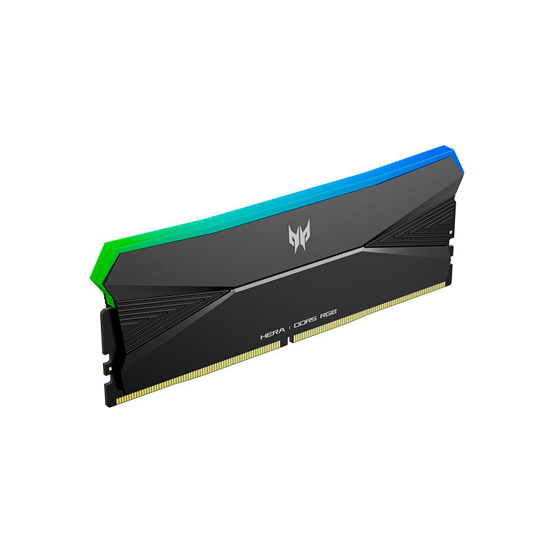 MEMORIA RAM PREDATOR HERA RGB, 64GB (2X32GB) DDR5-6400MHZ, CL32, 1.4V, COLOR NEGRO
