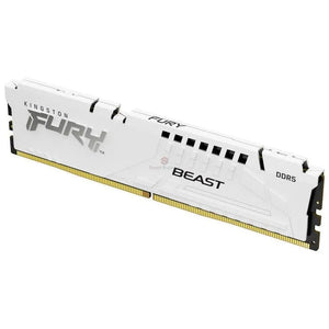 MEMORIA RAM DIMM KINGSTON FURY BEAST WHITE 16GB DDR5-5200MHZ CL40 1.25V NON-ECC PC5-41600