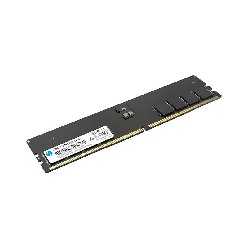 MEMORIA RAM HP DE ALTO RENDIMIENTO: X2 UDIMM DDR5 32GB 4800MHZ CL40 CON ECC INTEGRADO Y BAJO VOLTAJE DE 1.1V