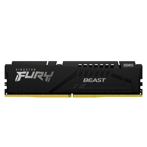 MEMORIA RAM KINGSTON FURY BEAST DDR5 16GB 6000MHZ CL36 1.35V 288-PIN PC5-48000 ALTO RENDIMIENTO