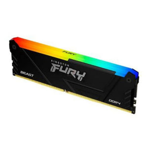 MEMORIA KINGSTON FURY BEAST RGB BLACK - 16GB DDR4 3200 MHZ, PC4-25600, CL16, 1.35V