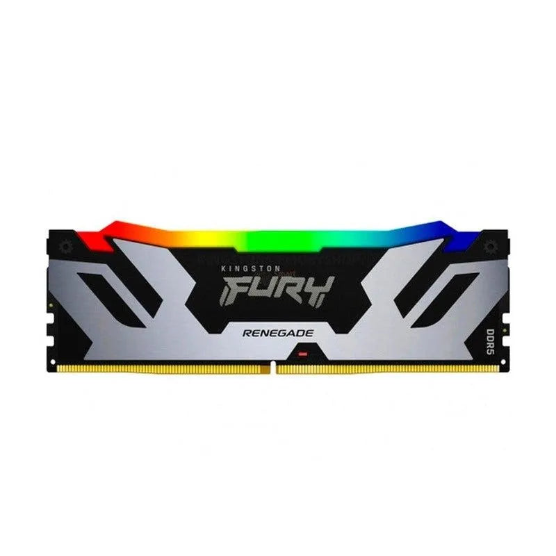 MEMORIA KINGSTON FURY RENEGADE: 16GB DDR5 6400 MHZ, PC5-51200, CL32, 1.4V, RGB DESTACADO