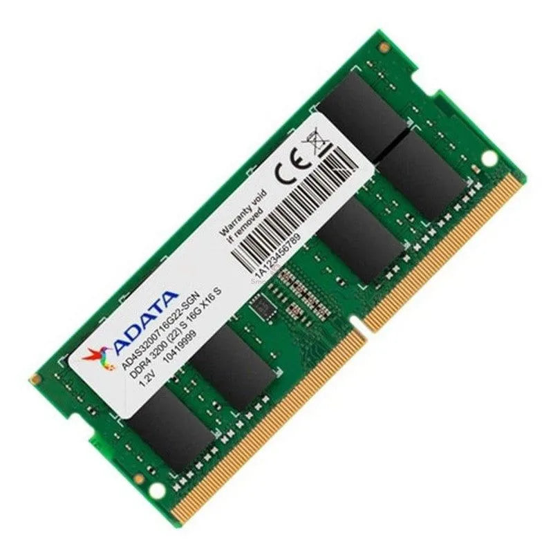 MEMORIA RAM ADATA PREMIER DDR4 SO-DIMM 16GB 3200MHZ CL22 - ALTO RENDIMIENTO PARA PORTÁTILES