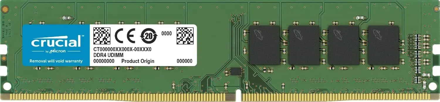 DDR4 CRUCIAL CT16G4DFRA32A - MEMORIA RAM 16GB, 3200MHZ, NON-ECC, CL22
