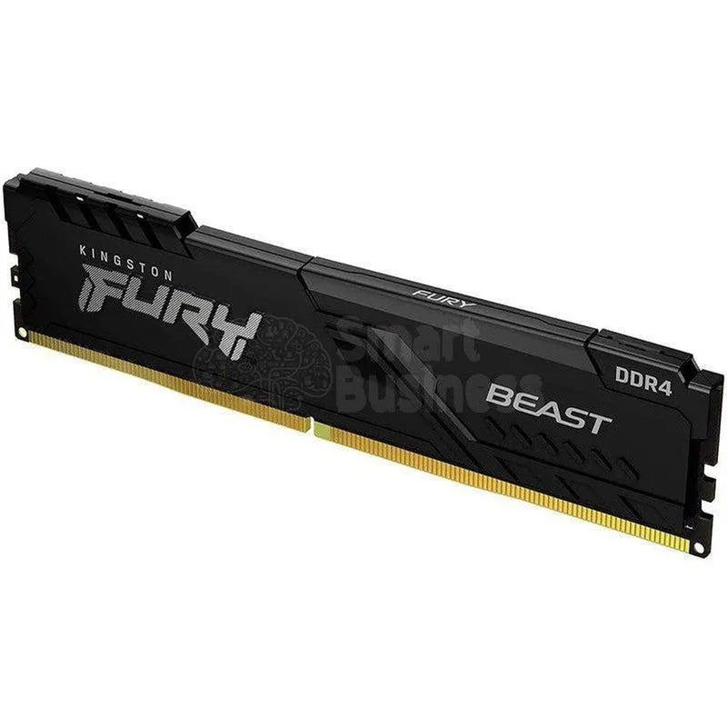 MEMORIA RAM KINGSTON FURY BEAST DDR4 16GB, 3200MHz, NEGRO PARA PC DE ESCRITORIO (KF432C16BB/16)