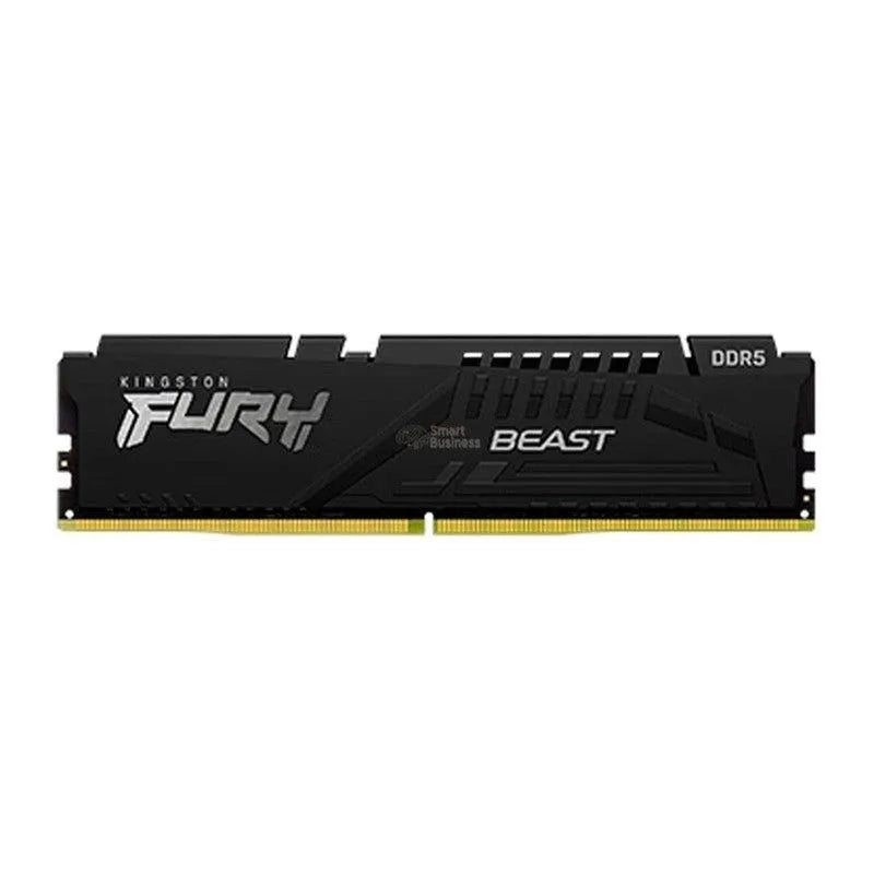 MEMORIA RAM KINGSTON FURY BEAST KF552C40BB-8: DDR5 8GB, 5200 MHZ, NEGRO, PARA COMPUTADORA DE ESCRITORIO