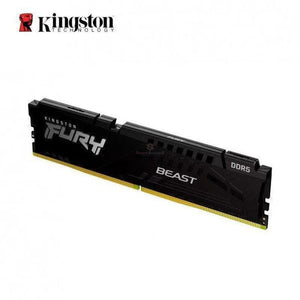 MEMORIA RAM KINGSTON FURY BEAST KF552C40BB-8: DDR5 8GB, 5200 MHZ, NEGRO, PARA COMPUTADORA DE ESCRITORIO