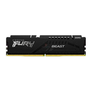 MEMORIA RAM KINGSTON FURY BEAST NEGRA DDR5 8GB 5600 MHZ PARA PC DE ESCRITORIO (KF556C40BB-8)