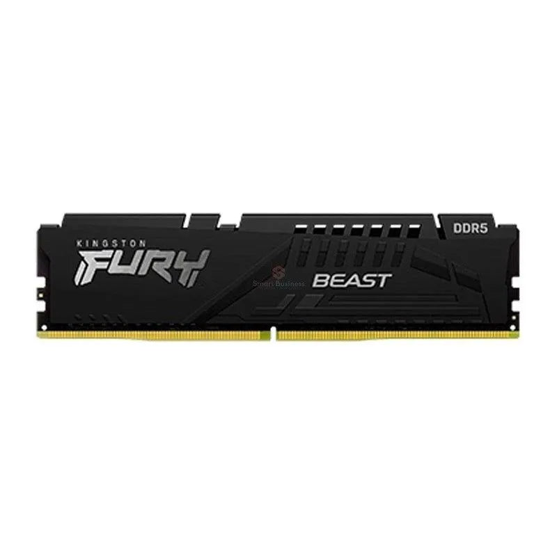 MEMORIA RAM KINGSTON FURY BEAST NEGRA DDR5 8GB 5600 MHZ PARA PC DE ESCRITORIO (KF556C40BB-8)