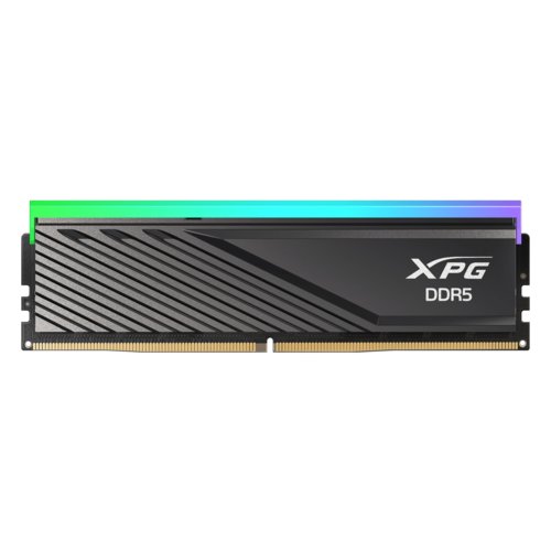 MEMORIA RAM XPG DDR5 16GB LANCER BLADE 6000MHZ RGB NEGRO - ALTO RENDIMIENTO, VELOCIDAD PREMIUM, DISEÑO GAMER ELEGANTE