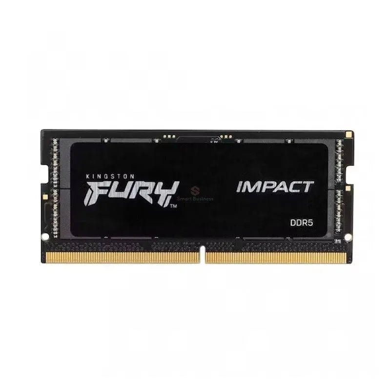 MEMORIA KINGSTON FURY IMPACT SO-DIMM 16GB DDR5-4800MHZ, PC5-38400, CL38, 1.1V, 262-PIN