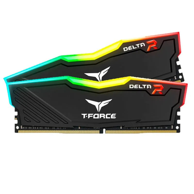 MEMORIA DDR4 TEAMGROUP T-FORCE DELTA RGB 32GB (2X16GB) - 3600MHZ, CL18, 1.35V, ILUMINACIÓN RGB