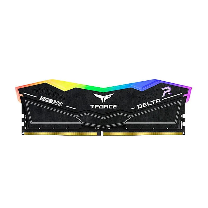MEMORIA TEAMGROUP T-FORCE DELTA RGB: DDR5 16GB, 5200 MHZ, CL40, 1.25V