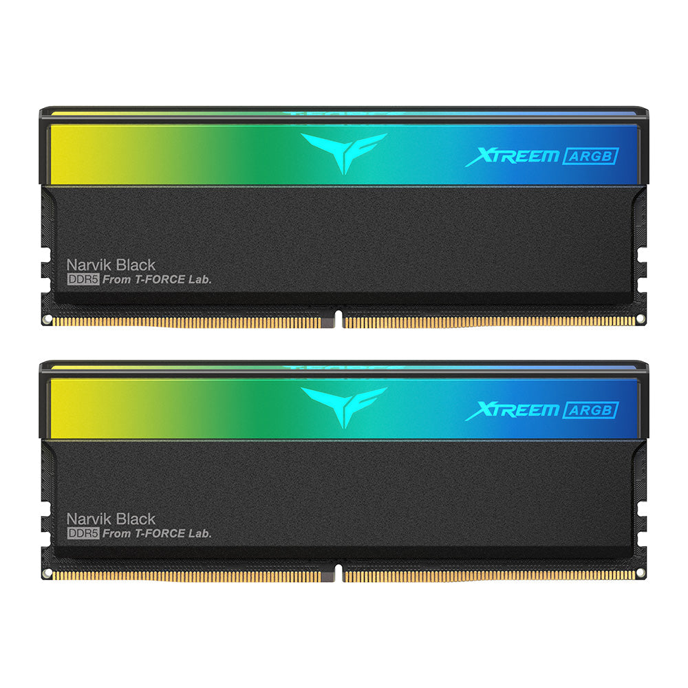 MEMORIA RAM TEAMGROUP XTREEM ARGB DDR5 32GB (2X16GB) 7200MHZ CL34 1.4V - ALTA VELOCIDAD Y RENDIMIENTO ÓPTIMO PARA GAMING Y TRABAJOS INTENSIVOS