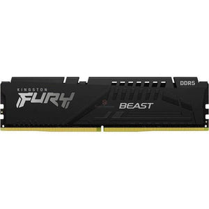 MÓDULO DE MEMORIA RAM DDR5 KINGSTON FURY BEAST 32GB (1X32GB) 5600MHZ CL40 1.25V SIN BÚFER DIMM 288 PINES