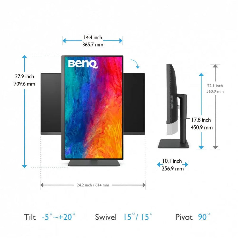 MONITOR BENQ PD2705U - 27