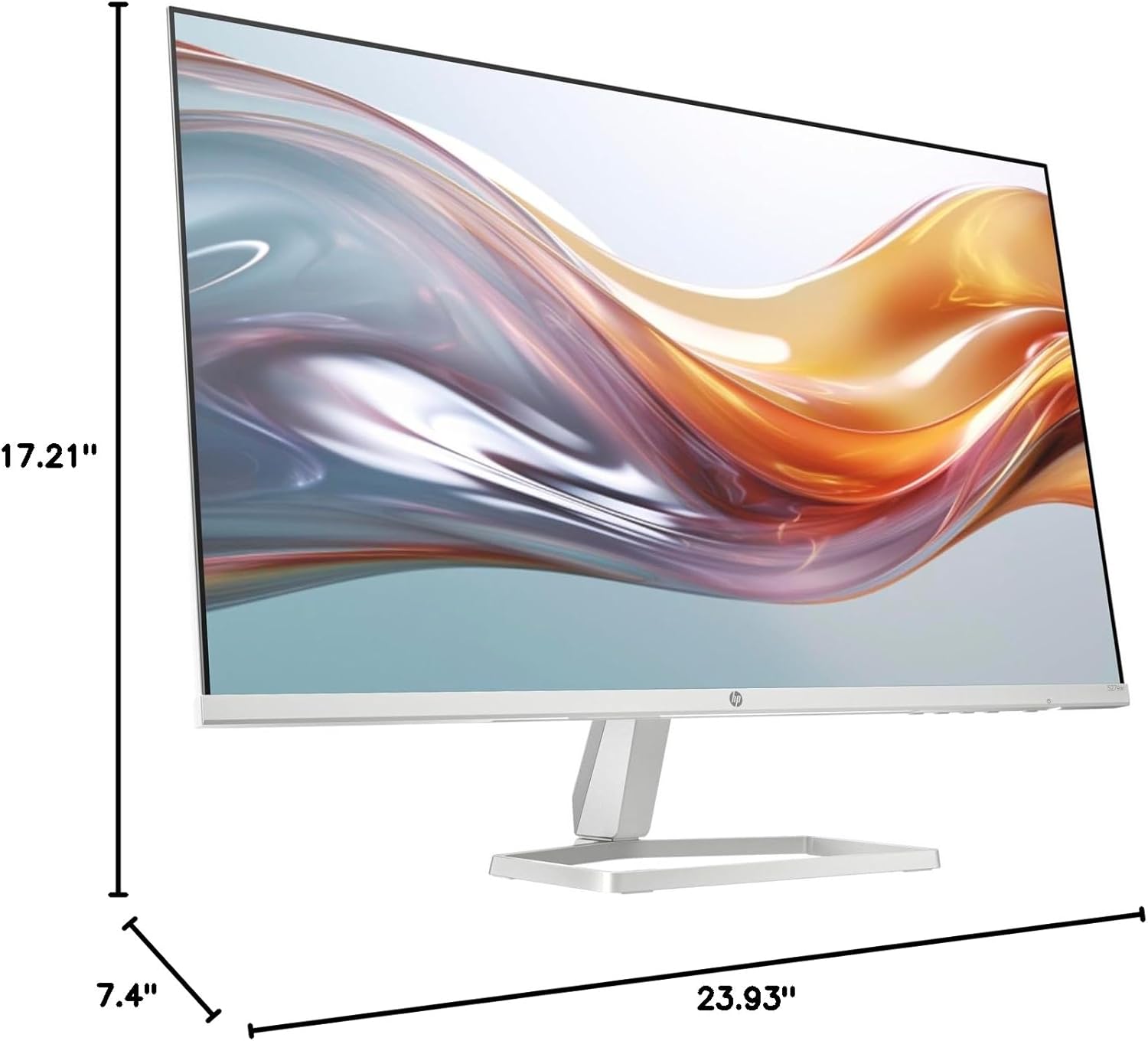 MONITOR HP SERIE 5 527SW BLANCO 94F46AA - PANTALLA FULL HD, TECNOLOGÍA ANTIRREFLEJO, DISEÑO ULTRAFINO