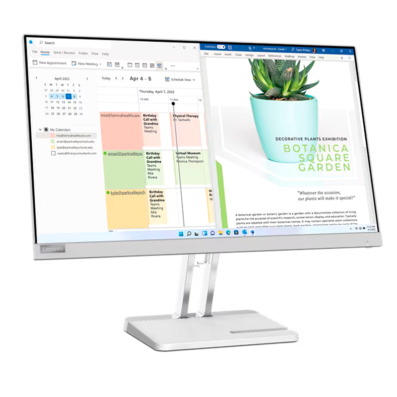 MONITOR LENOVO L24e-40: PANTALLA VA FHD DE 23.8