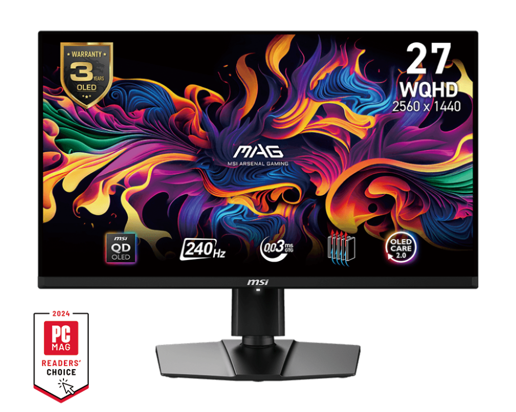 MONITOR GAMING MSI MAG 271QPX: 26.5