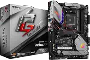 TARJETA MADRE ASROCK B550 PG VELOCITA ATX - CHIPSET AMD B550, SOCKET AMD AM4, ALTO RENDIMIENTO PARA GAMING Y OVERCLOCKING