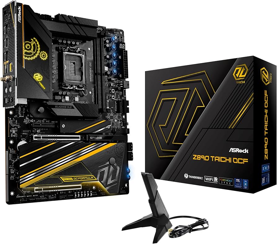 TARJETA MADRE ASROCK Z890 NOVA WIFI - CHIPSET INTEL Z890, SOCKET LGA 1851, HDMI, FORMATO ATX